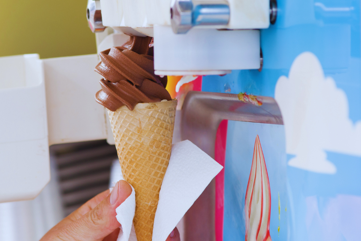 Máquinas de sorvete elétricas